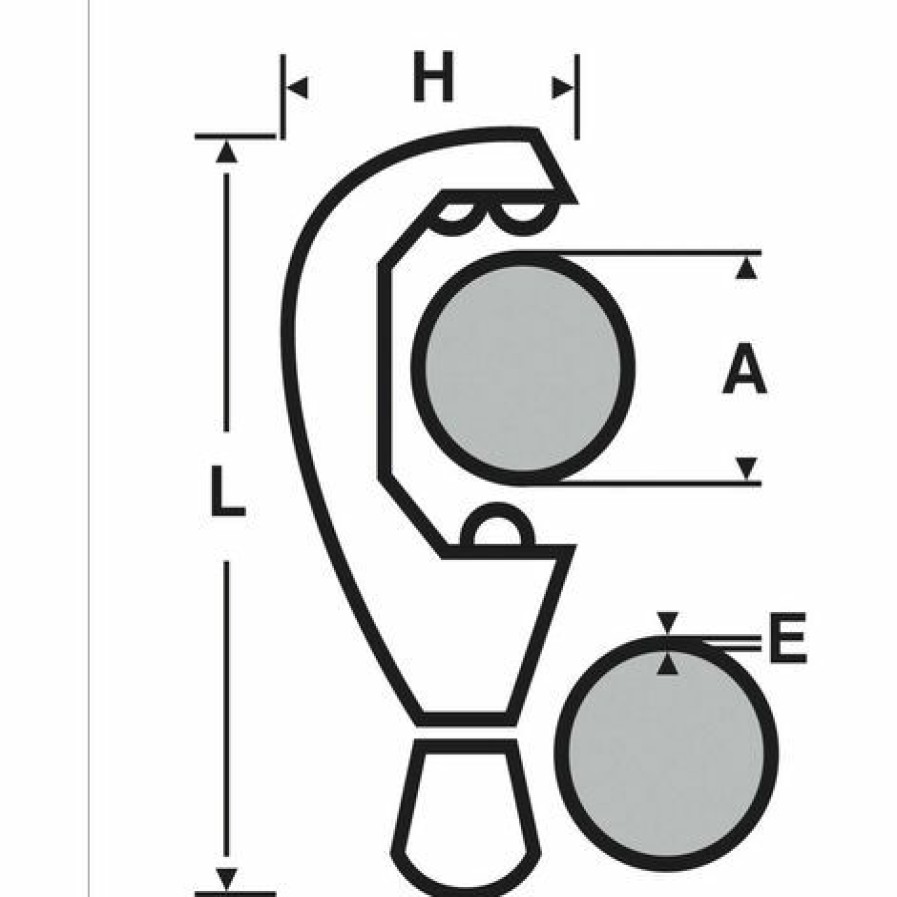 Outillage * Coupe Tube Acier Standard 1/8 -1.1/4 | 210110 Virax