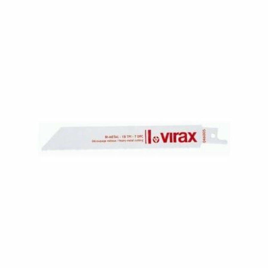 Outillage * Pochette De 5 Lames Metaux Et Inox Pour Scie Sabre Virax 46005