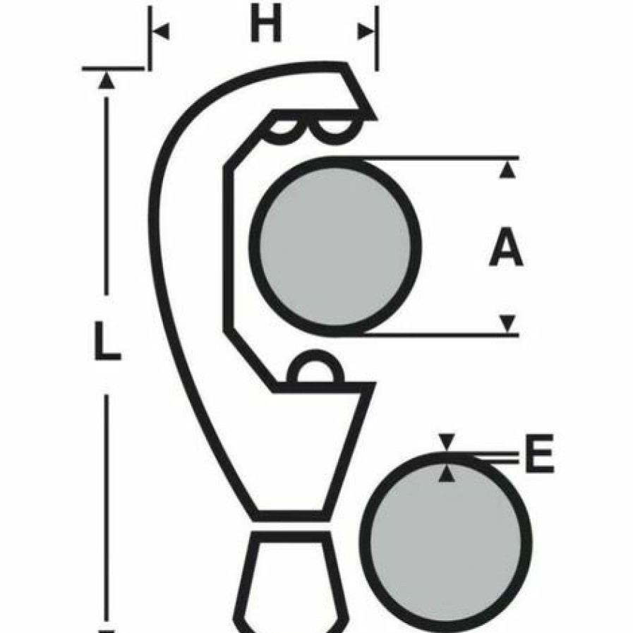 Outillage * Virax Coupe-Tube Pour Fonte Grise Batiment Smu 2.1/2 -6