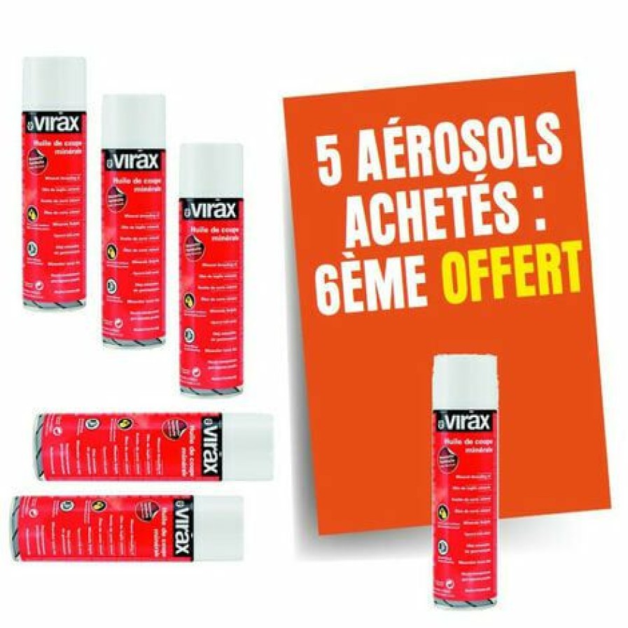 Peinture Et Droguerie * Virax Huile De Coupe Aerosol 110202